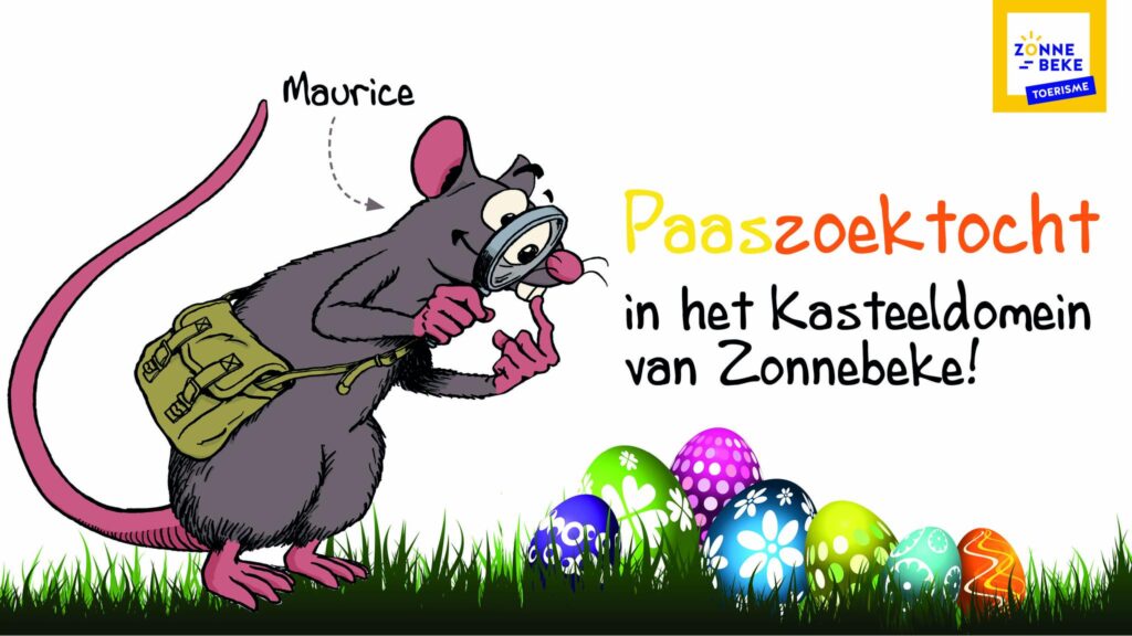 Paaszoektocht in het Kasteeldomein Zonnebeke